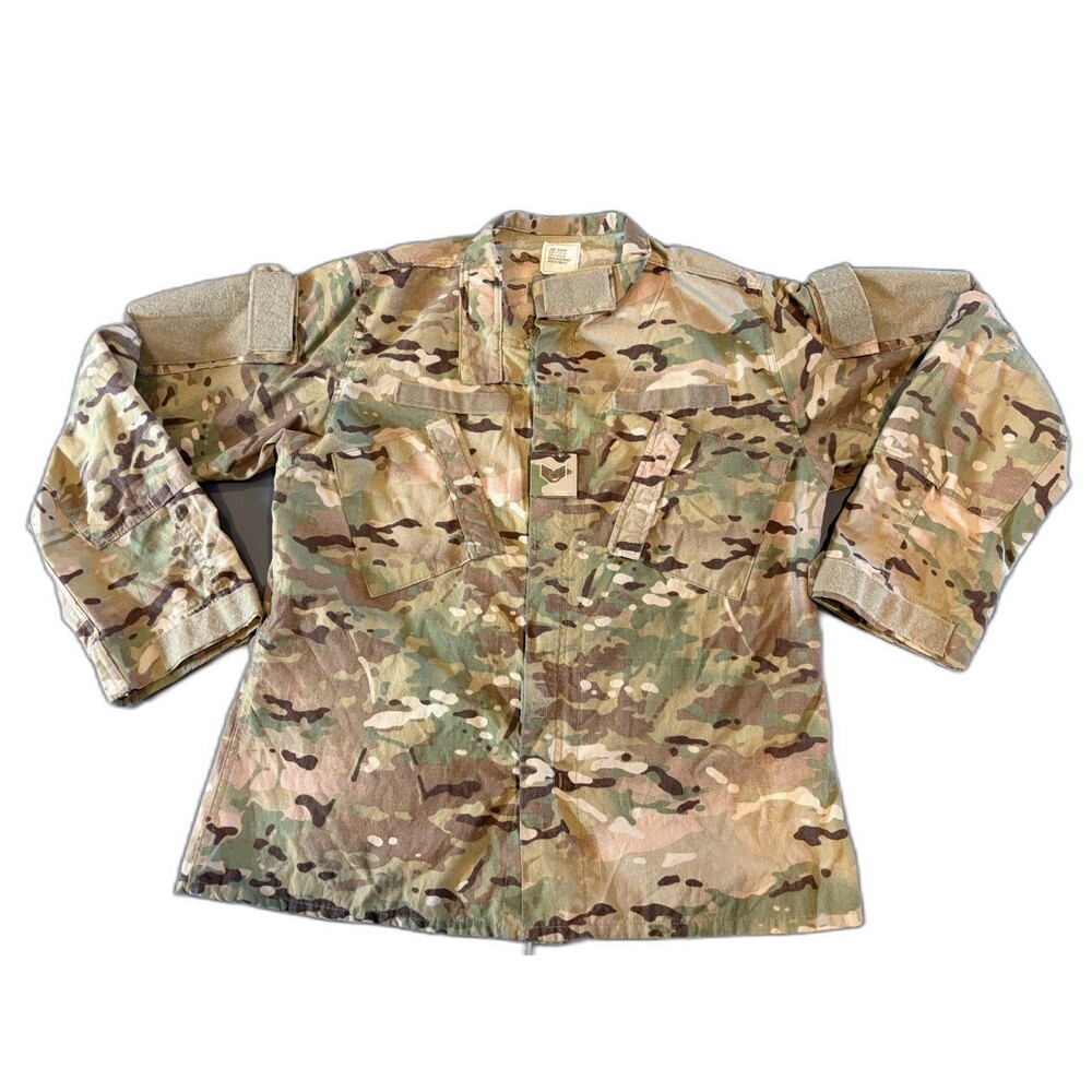 Military Army Field Jacket, Unisex Adults Large Cargo Pockets Tactical Outdoors